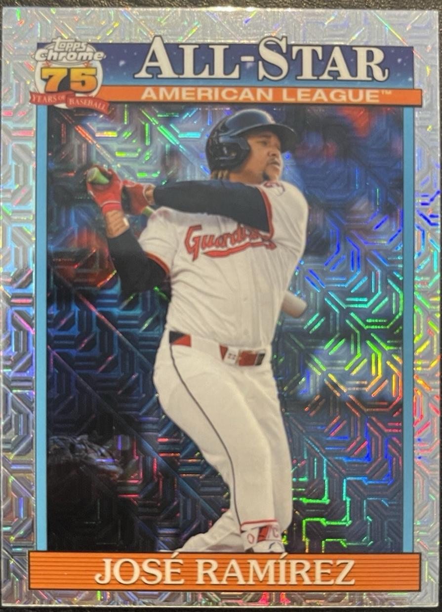 2026 Topps Series 2 1991 Chrome All-Star Jose Ramirez #91ASC-18 card