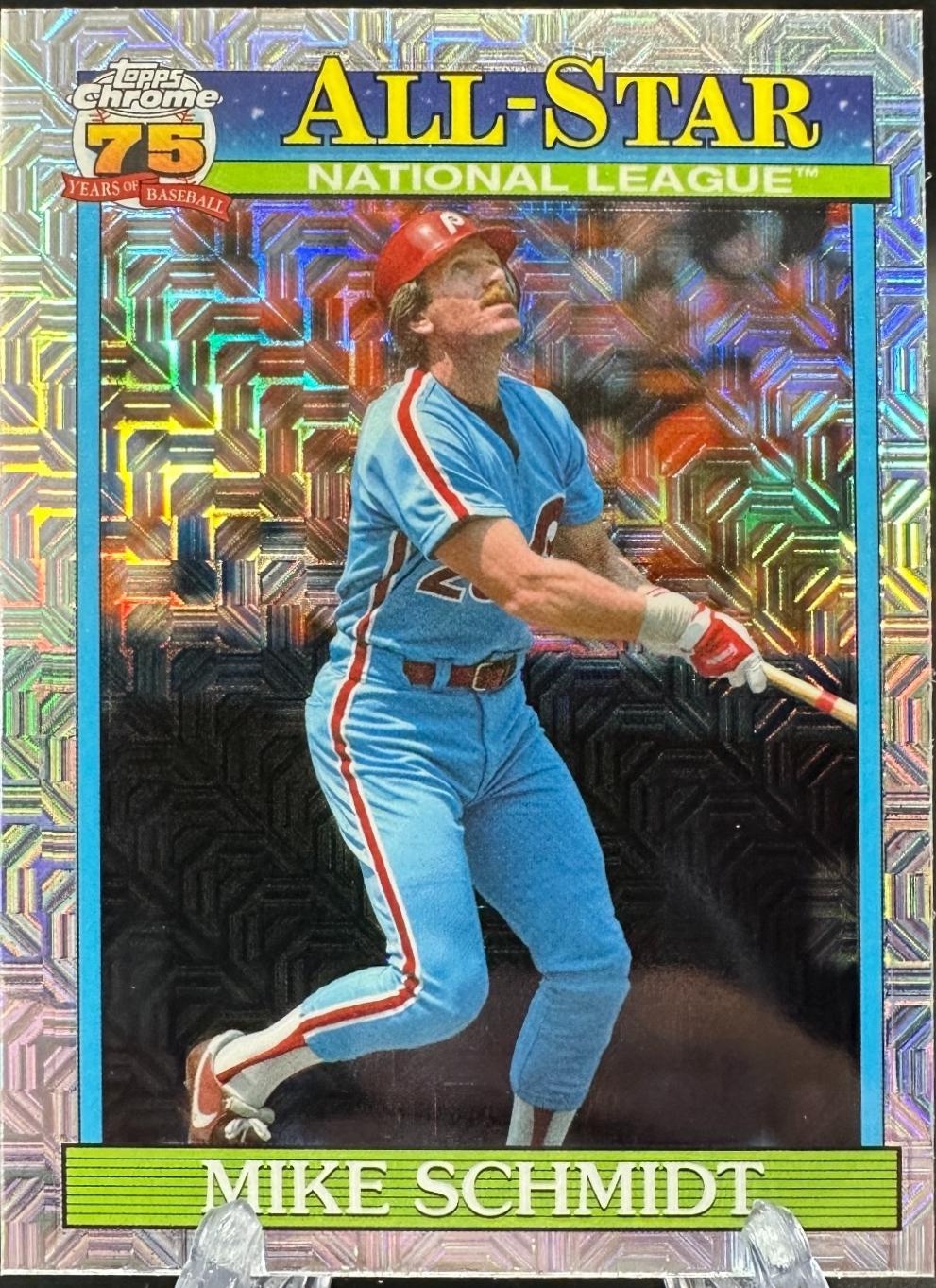 2026 Topps Series 2 1991 Chrome All-Star Mike Schmidt #91ASC-28 card