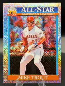 2026 Topps Series 2 1991 Chrome All-Star Mike Trout #91ASC-1 card