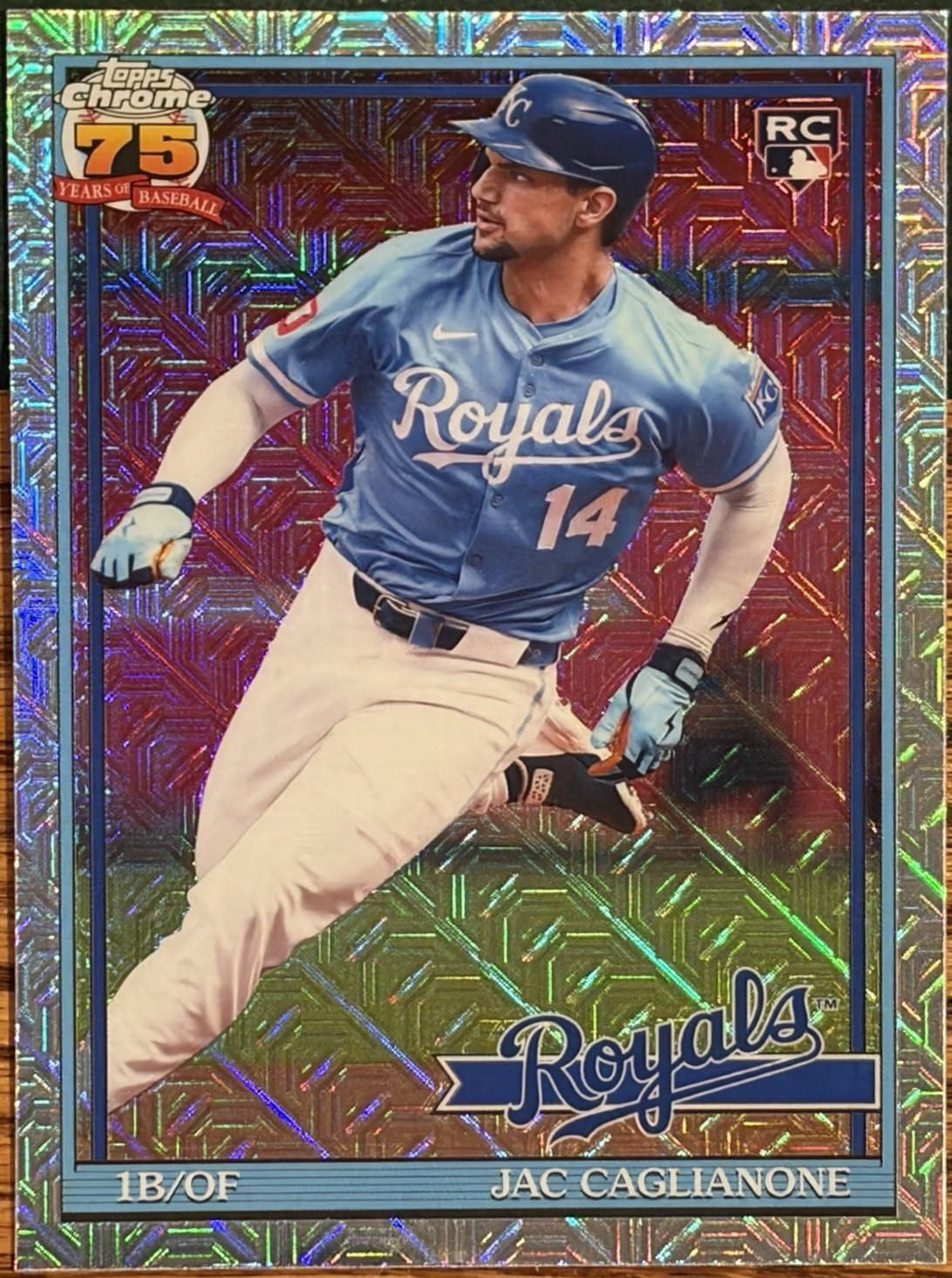 2026 Topps Series 2 1991 Chrome Jac Caglianone #91C2-24 card