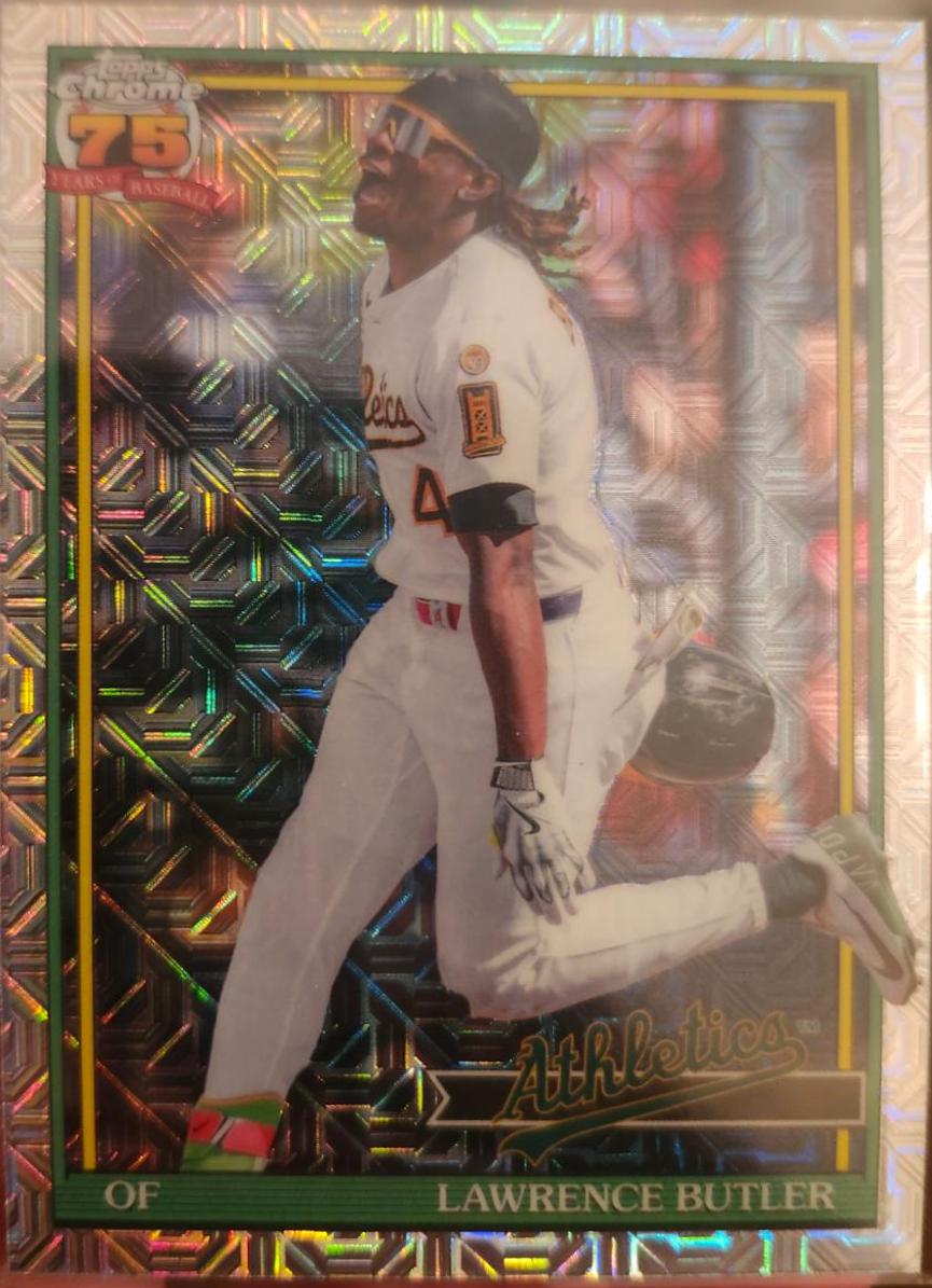 2026 Topps Series 2 1991 Chrome Lawrence Butler #91C2-48 card