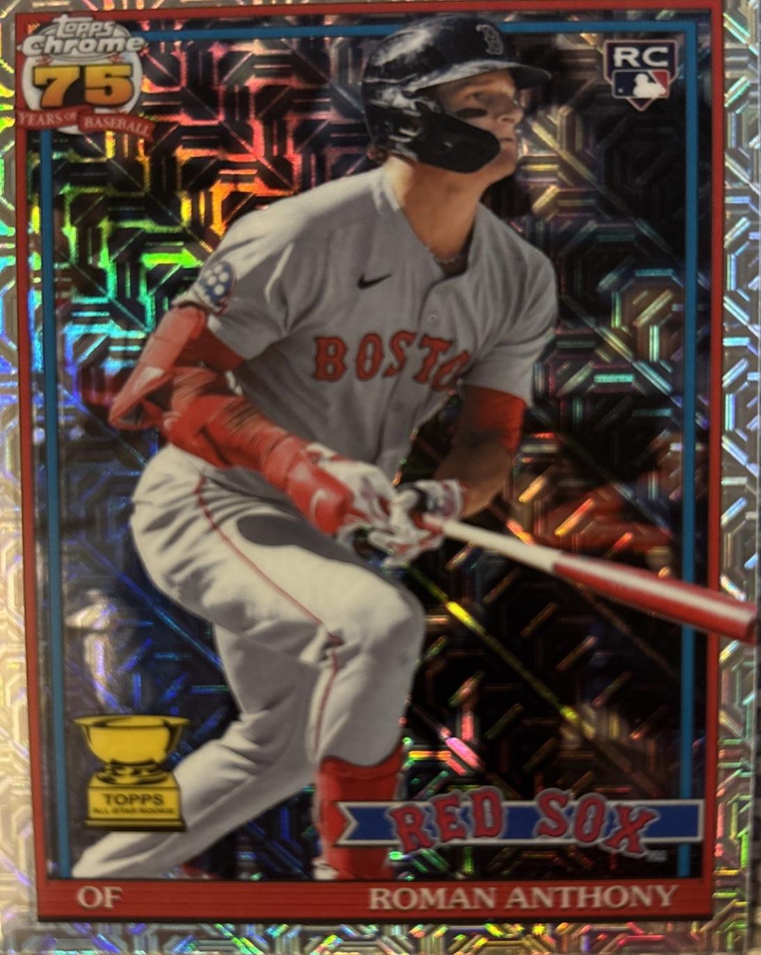 2026 Topps Series 2 1991 Chrome Roman Anthony #91C2-45 card