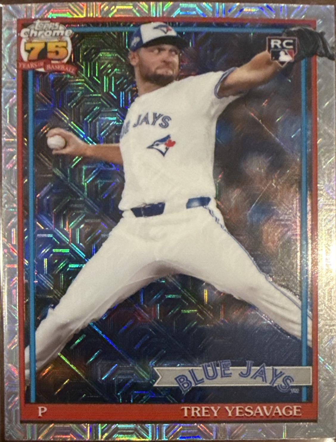 2026 Topps Series 2 1991 Chrome Trey Yesavage #91C2-46 card