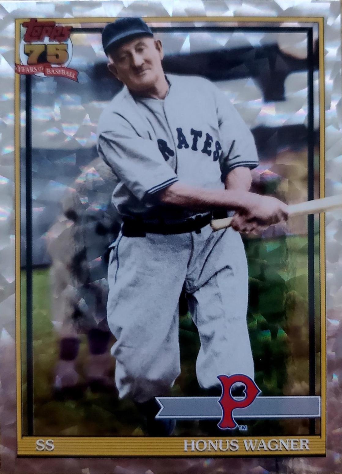 2026 Topps Series 2 1991 Honus Wagner [Crackle] #91B2-37 card
