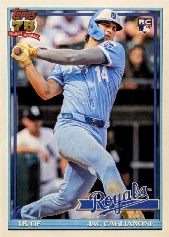 2026 Topps Series 2 1991 Jac Caglianone #91B2-43 card