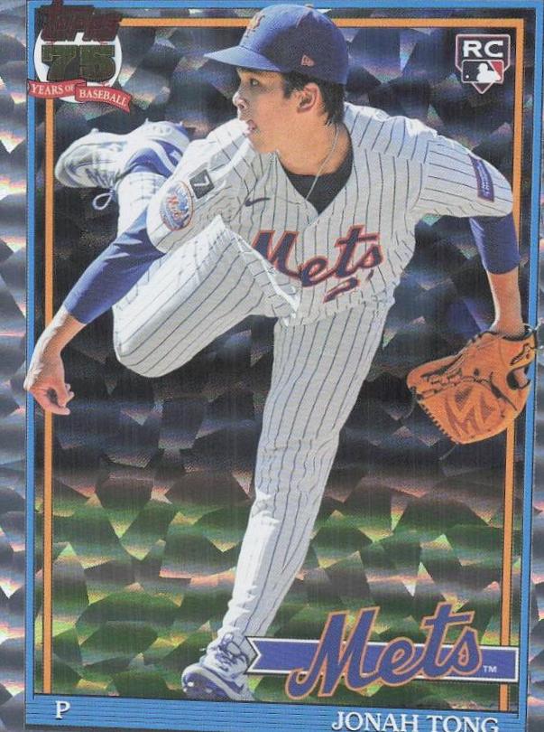 2026 Topps Series 2 1991 Jonah Tong [Crackle] #91B2-14 card
