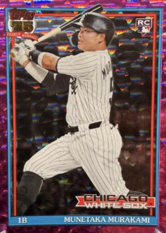 2026 Topps Series 2 1991 Munetaka Murakami [Pink Crackle] #91B2-12 card