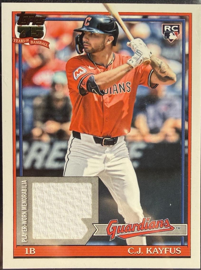 2026 Topps Series 2 1991 Relic C.J. Kayfus #91R2-CK card