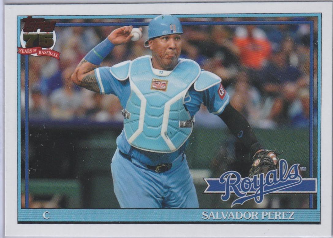 2026 Topps Series 2 1991 Salvador Perez #91B2-9 card