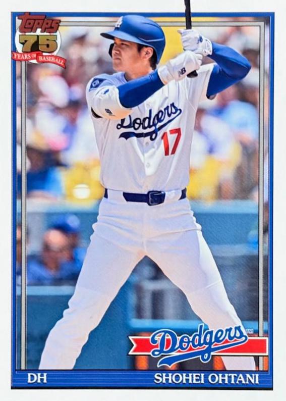 2026 Topps Series 2 1991 Shohei Ohtani #91B2-1 card