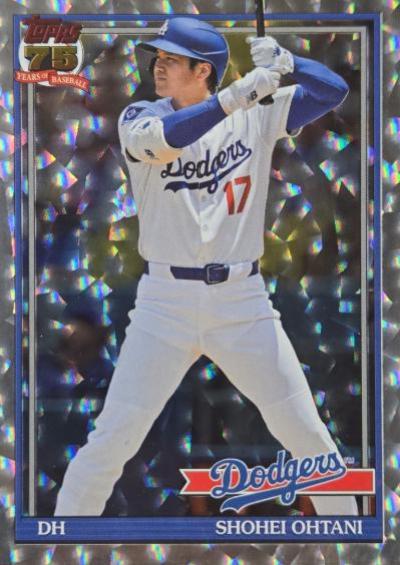 2026 Topps Series 2 1991 Shohei Ohtani [Crackle] #91B2-1 card
