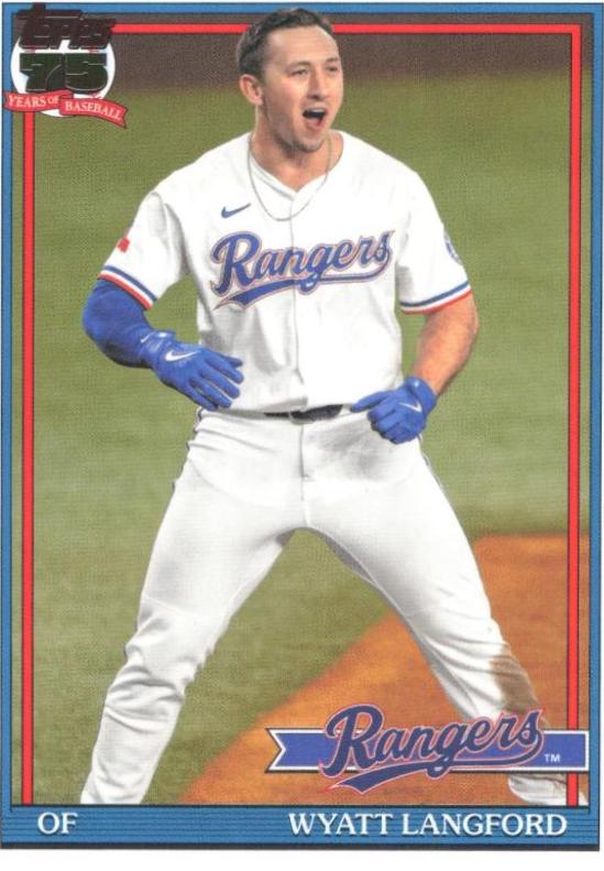 2026 Topps Series 2 1991 Wyatt Langford #91B2-48 card