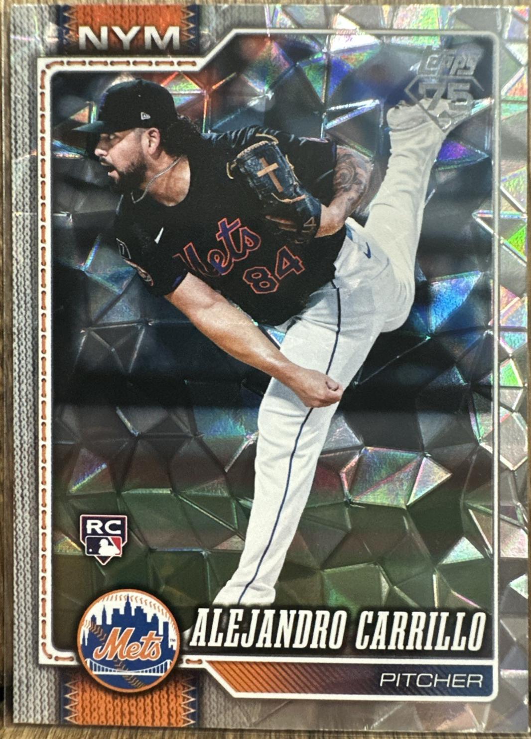 2026 Topps Series 2 Alejandro Carrillo [Diamante Foil] #531 card