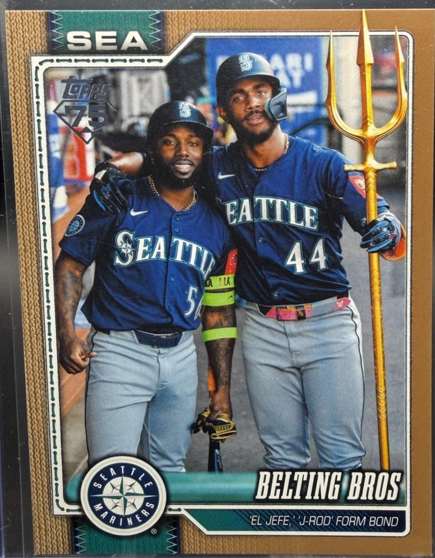 2026 Topps Series 2 Belting Bros [Gold] #369 card