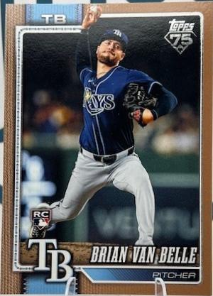 2026 Topps Series 2 Brian Van Belle [Gold] #381 card