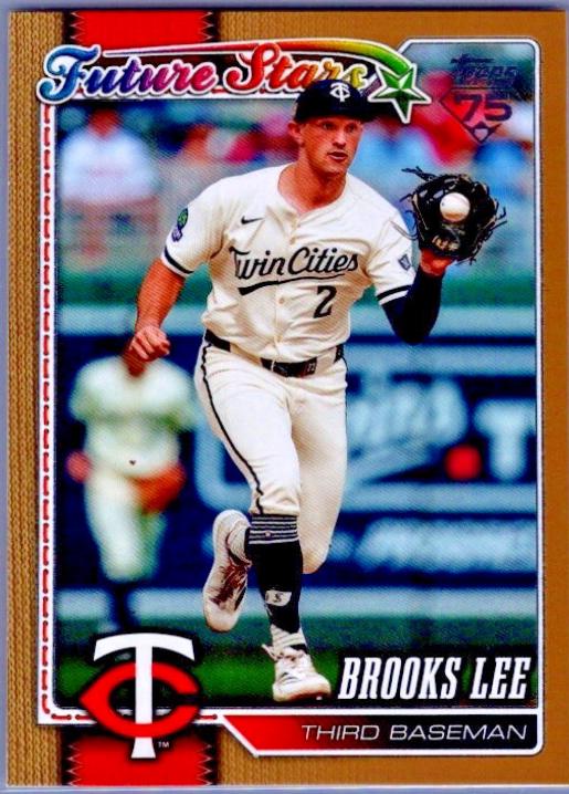 2026 Topps Series 2 Brooks Lee [Gold] #610 card