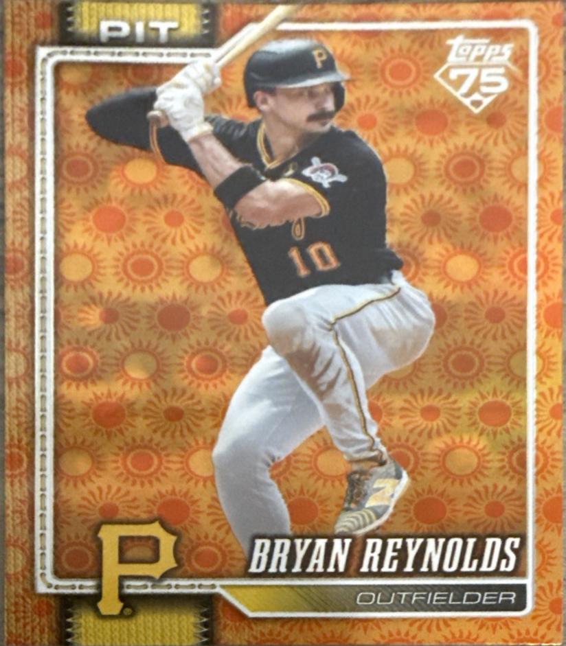2026 Topps Series 2 Bryan Reynolds [Fireworks Holiday Variation] #697 card