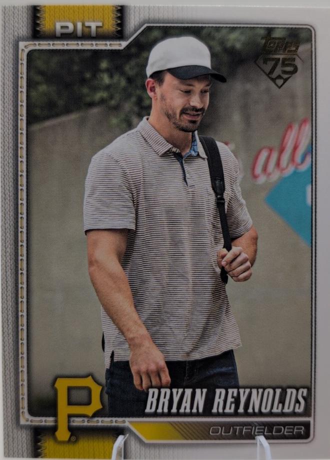 2026 Topps Series 2 Bryan Reynolds [Golden Mirror Variation] #697 card
