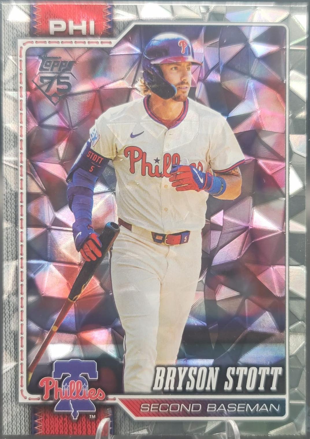2026 Topps Series 2 Bryson Stott [Diamante Foil] #562 card