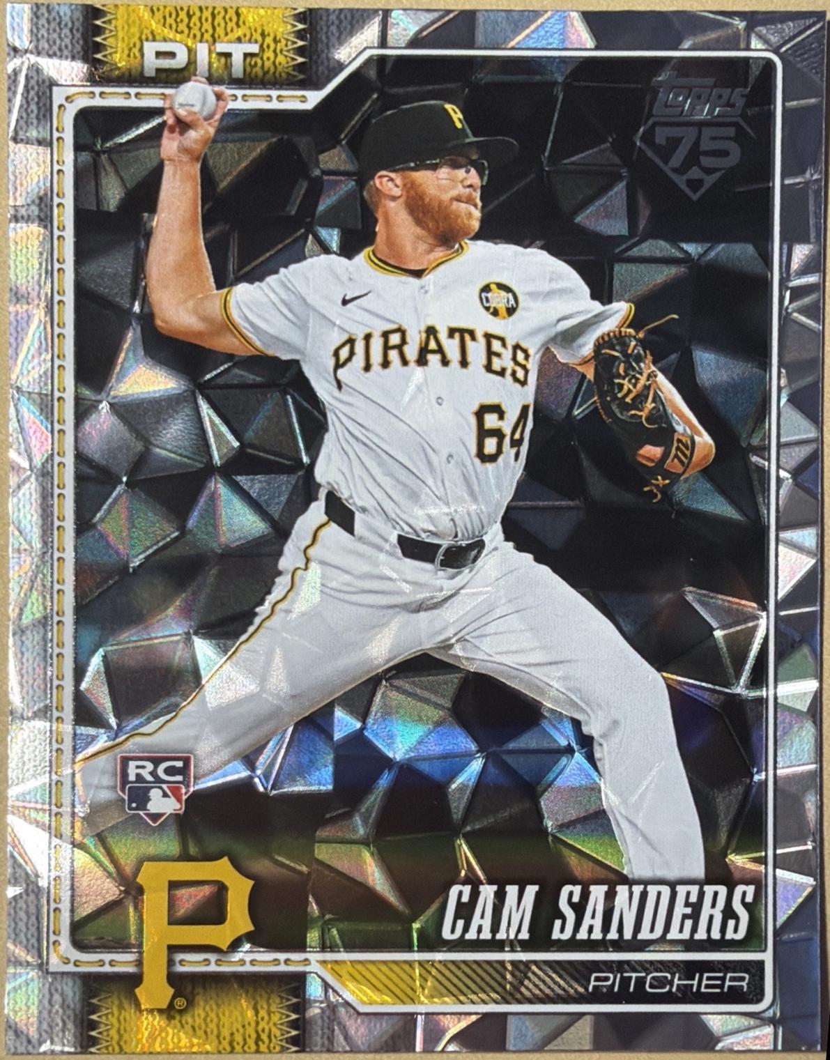 2026 Topps Series 2 Cam Sanders [Diamante Foil] #679 card