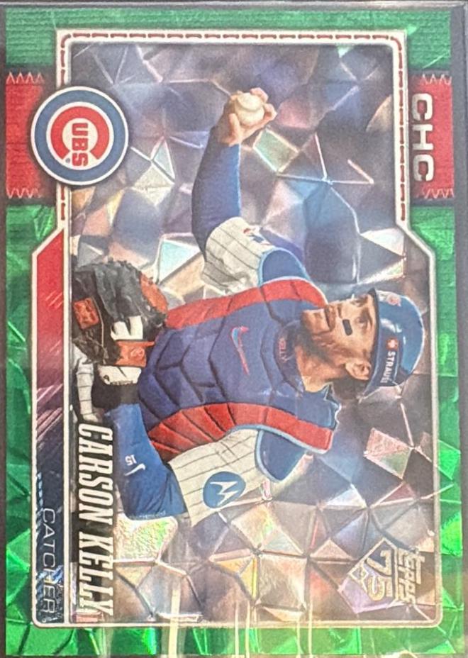 2026 Topps Series 2 Carson Kelly [Green Diamante Foil] #686 card