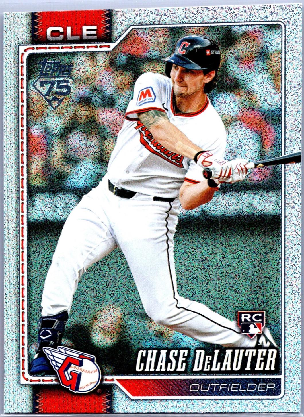 2026 Topps Series 2 Chase DeLauter [Sandglitter] #458 card