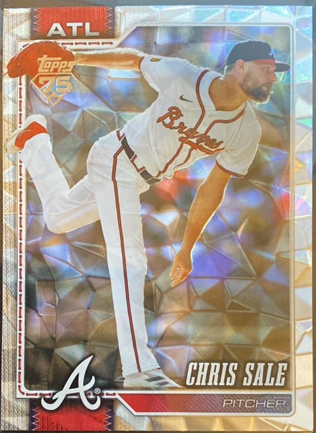 2026 Topps Series 2 Chris Sale [Diamante Foil] #427 card