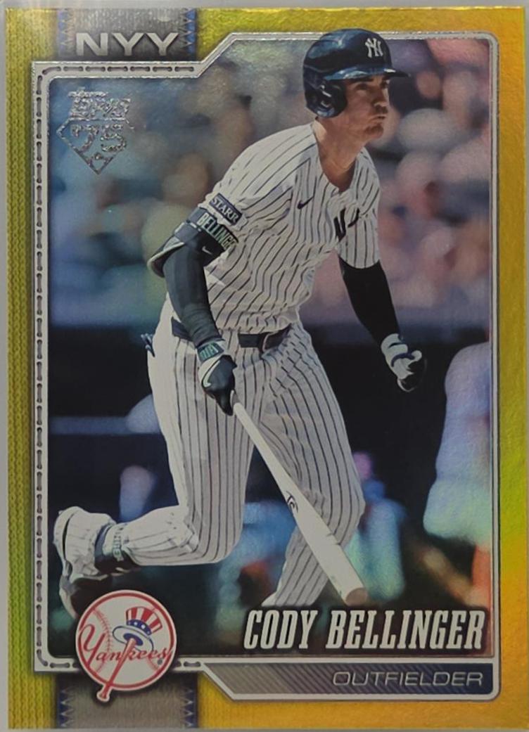 2026 Topps Series 2 Cody Bellinger [Holo Foil Yellow] #607 card