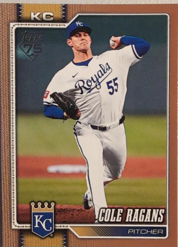 2026 Topps Series 2 Cole Ragans [Gold] #484 card