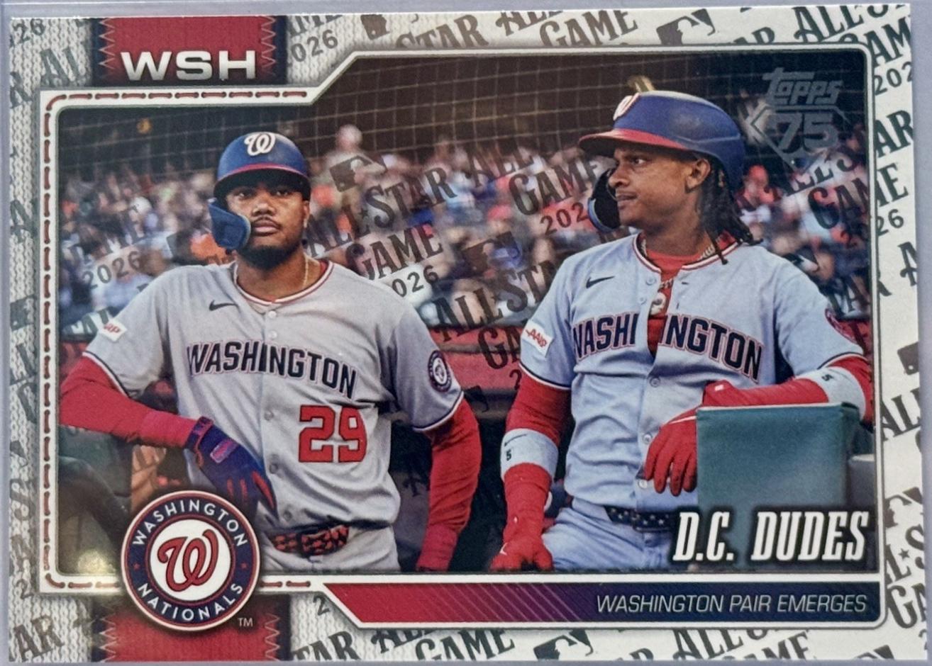 2026 Topps Series 2 D.C. Dudes [All-Star Game] #499 card