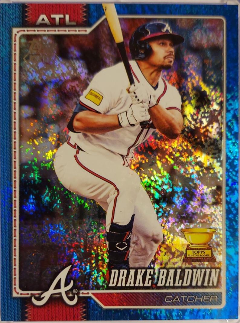 2026 Topps Series 2 Drake Baldwin [Blue Rainbow Foil] #692 card