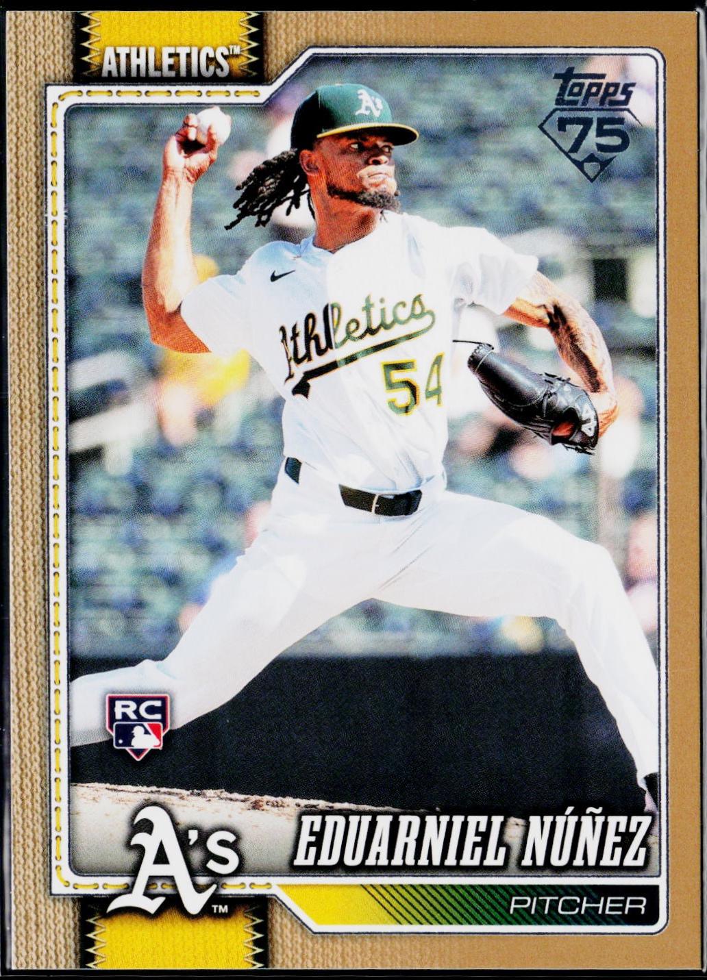 2026 Topps Series 2 Eduarniel Nunez [Gold] #401 card