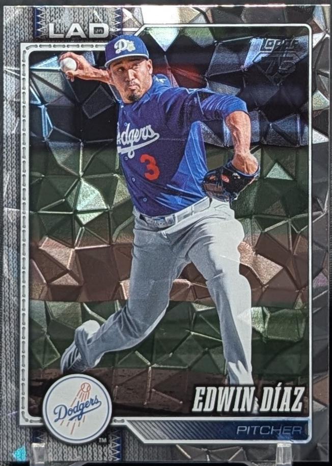 2026 Topps Series 2 Edwin Diaz [Diamante Foil] #506 card
