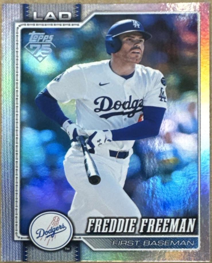 2026 Topps Series 2 Freddie Freeman [Rainbow Foil] #700 card