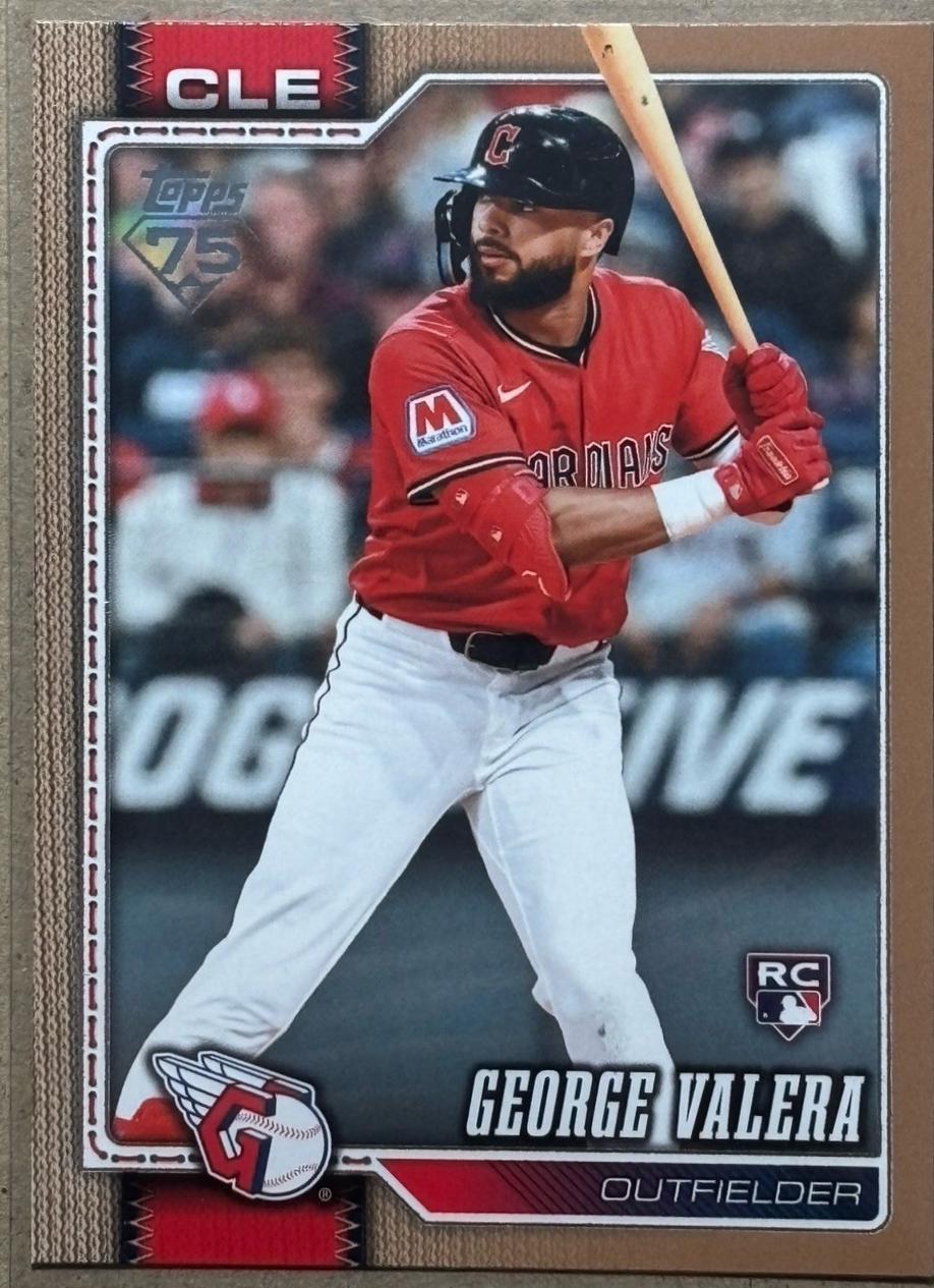 2026 Topps Series 2 George Valera [Gold] #603 card