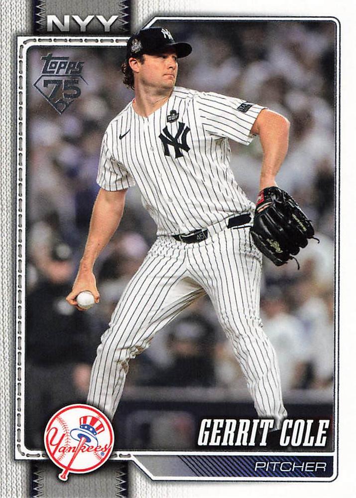 2026 Topps Series 2 Gerrit Cole #450 card