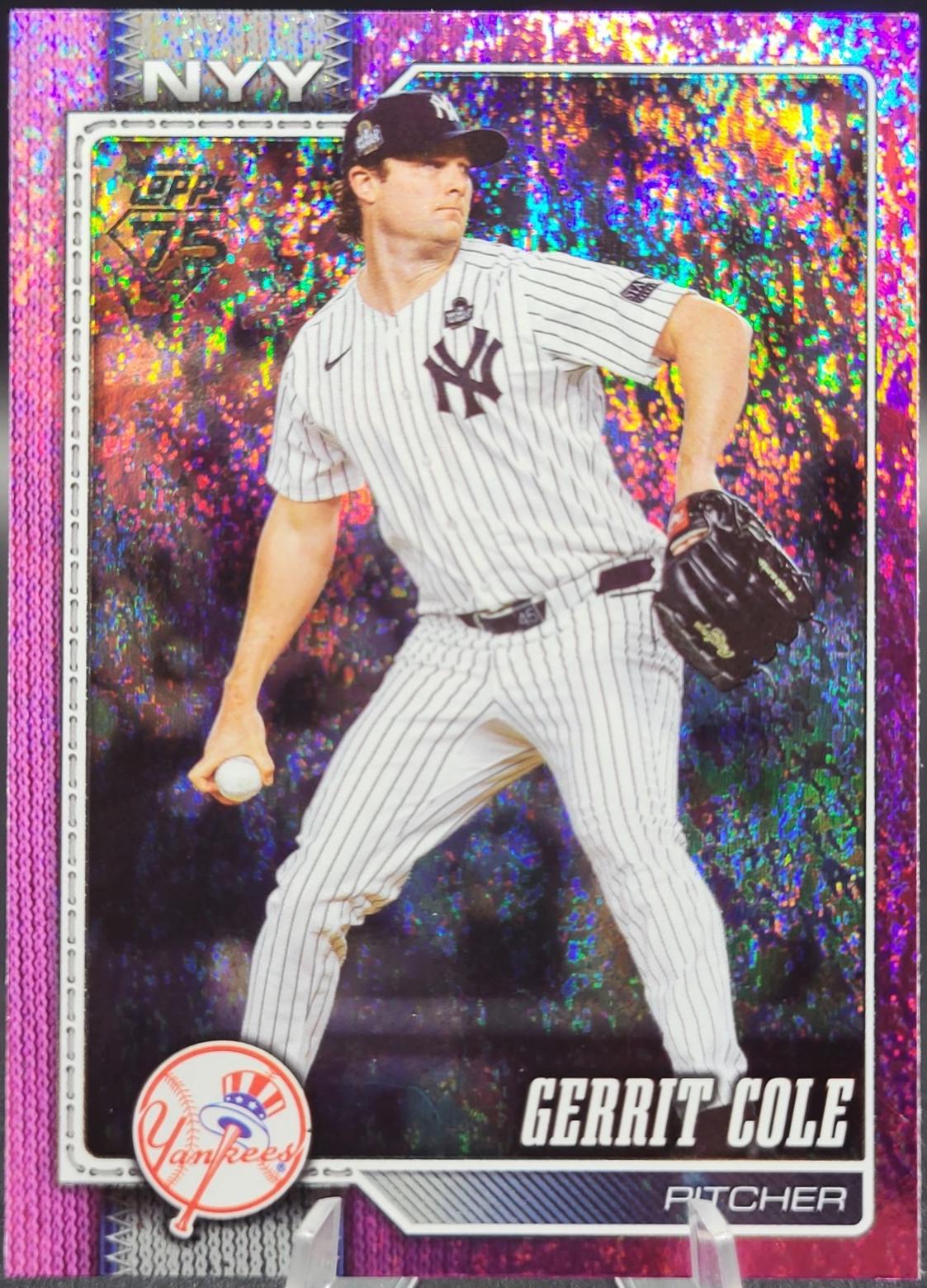 2026 Topps Series 2 Gerrit Cole [Sandglitter] #450 card
