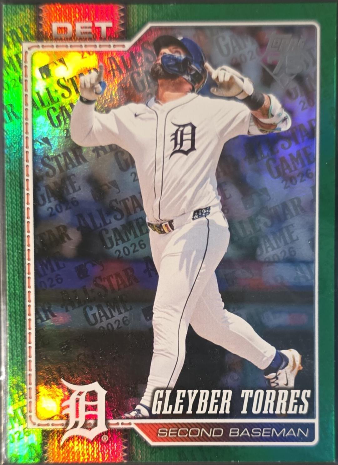 2026 Topps Series 2 Gleyber Torres [All Star Game Green] #439 card