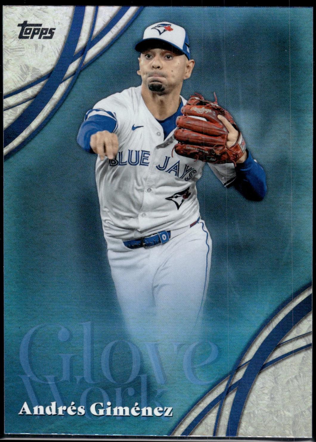 2026 Topps Series 2 Glove Work Andres Gimenez #GW-36 card