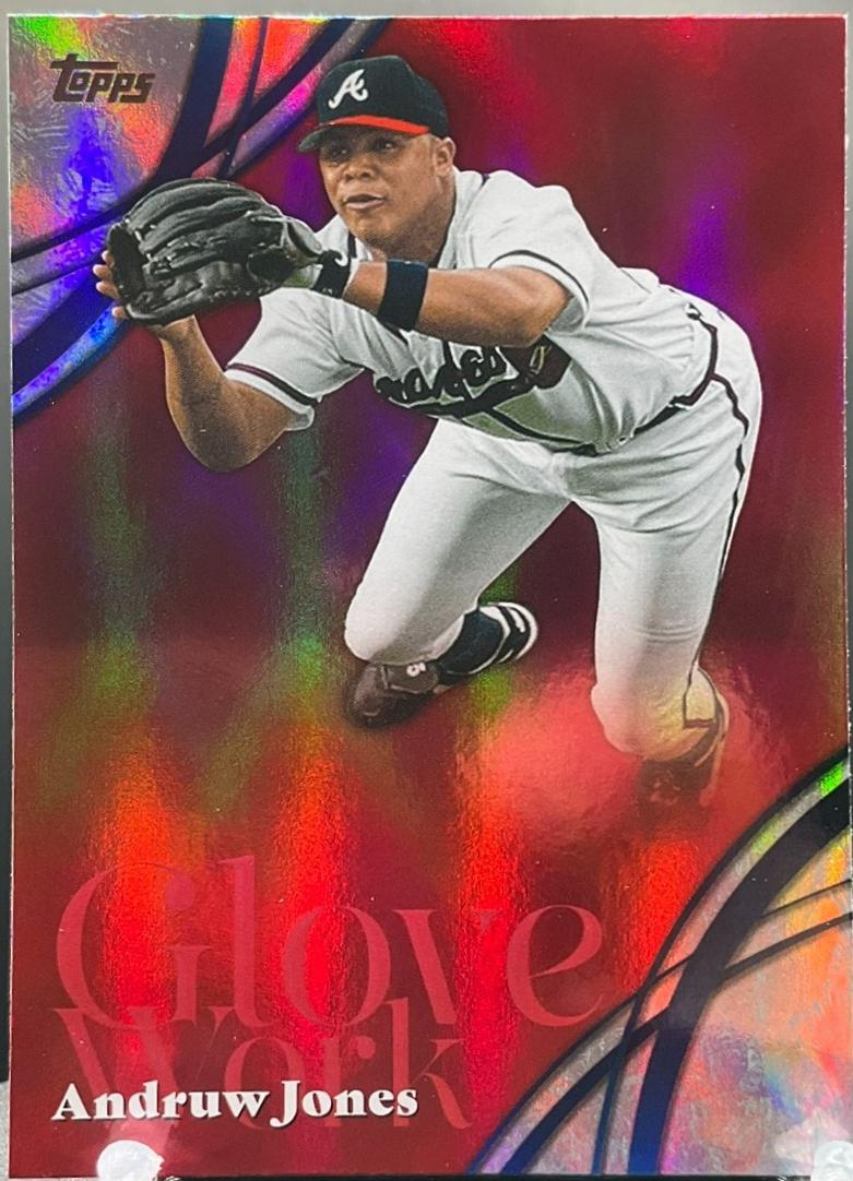 2026 Topps Series 2 Glove Work Andruw Jones #GW-8 card