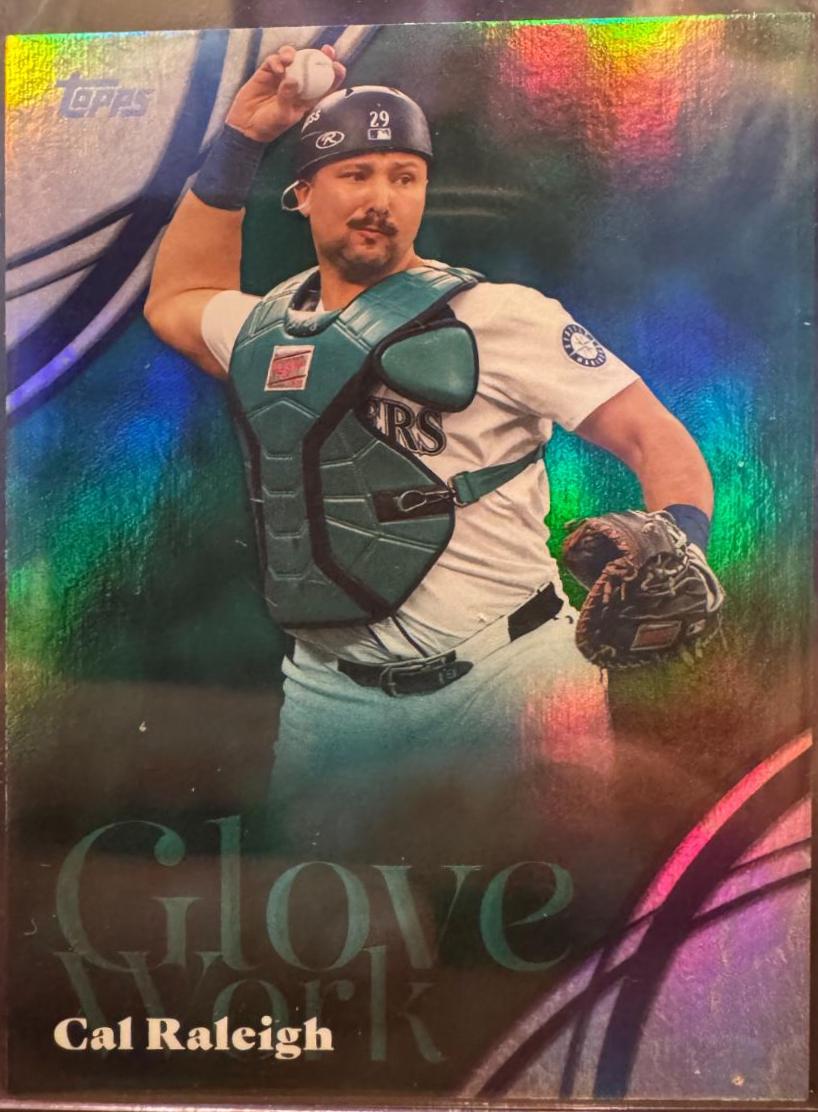 2026 Topps Series 2 Glove Work Cal Raleigh #GW-37 card