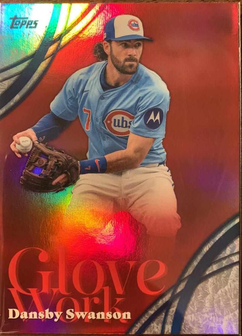 2026 Topps Series 2 Glove Work Dansby Swanson #GW-23 card