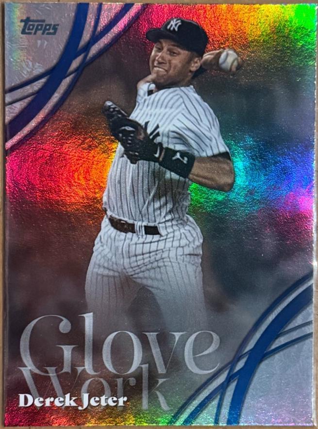 2026 Topps Series 2 Glove Work Derek Jeter #GW-44 card