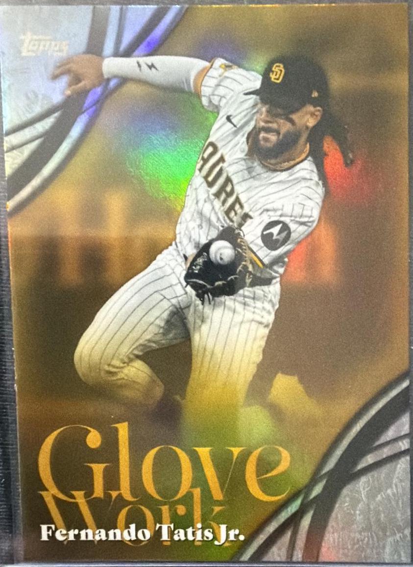 2026 Topps Series 2 Glove Work Fernando Tatis Jr. #GW-25 card