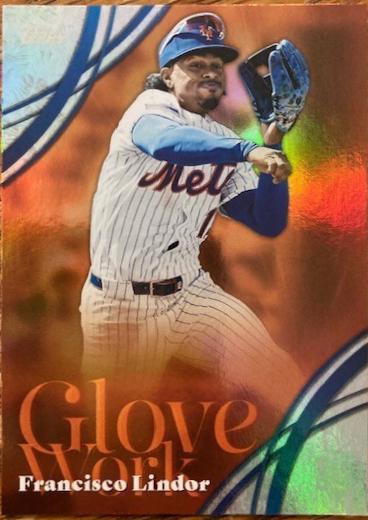 2026 Topps Series 2 Glove Work Francisco Lindor #GW-21 card