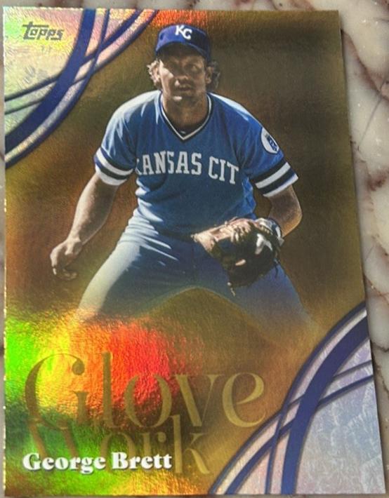 2026 Topps Series 2 Glove Work George Brett #GW-2 card