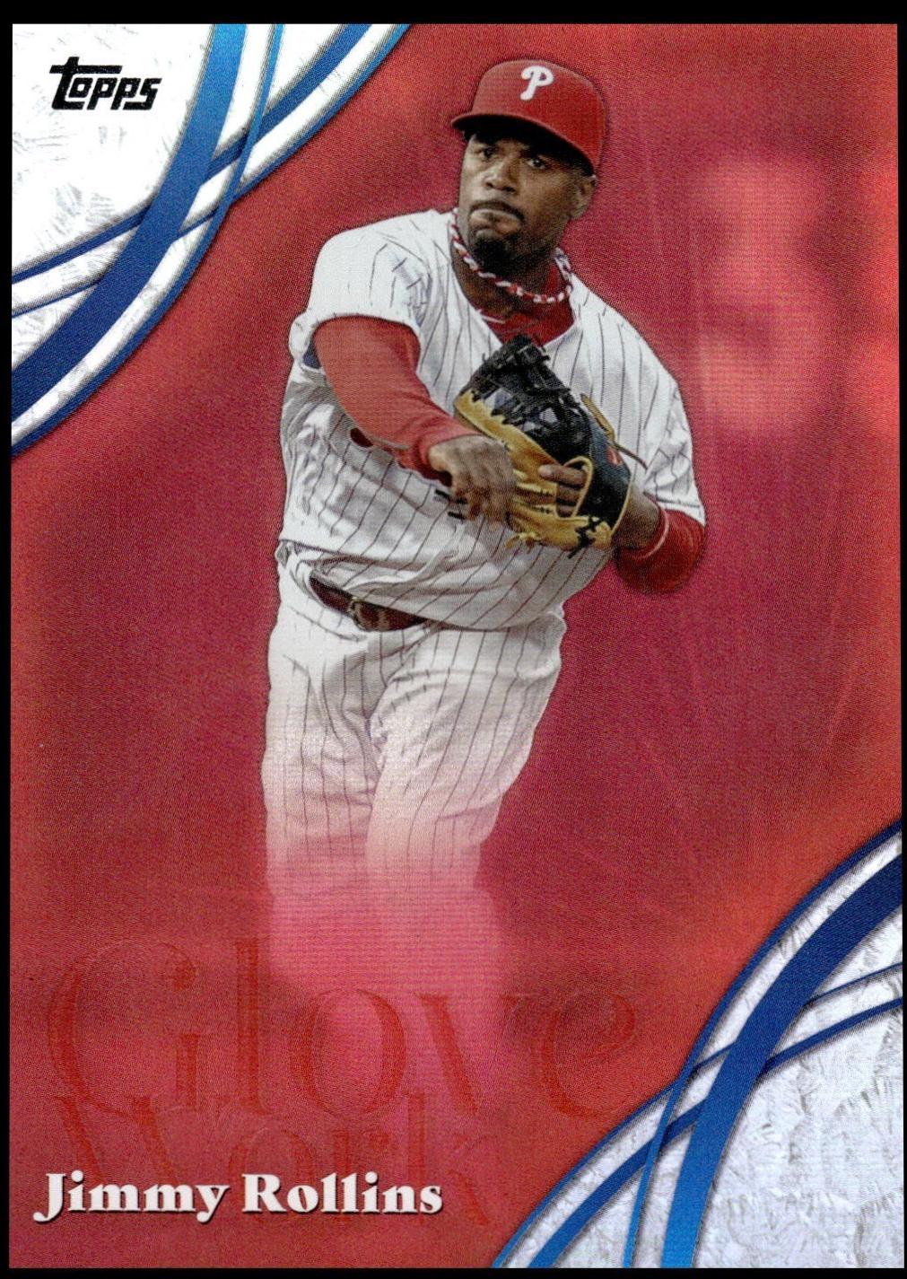 2026 Topps Series 2 Glove Work Jimmy Rollins #GW-5 card