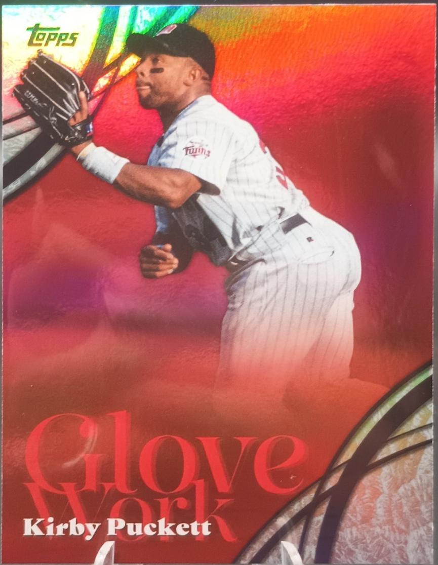 2026 Topps Series 2 Glove Work Kirby Puckett #GW-49 card