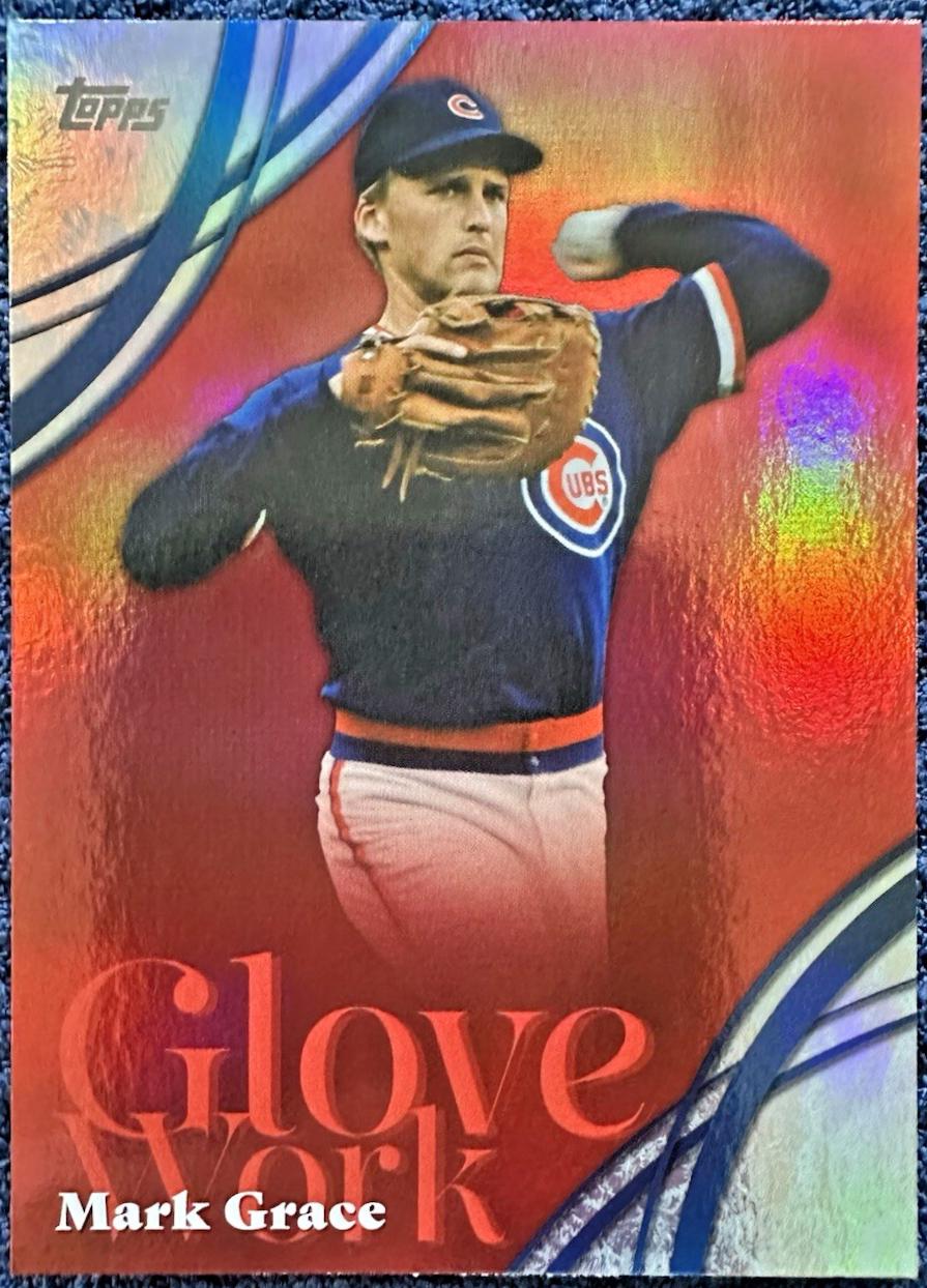 2026 Topps Series 2 Glove Work Mark Grace #GW-63 card