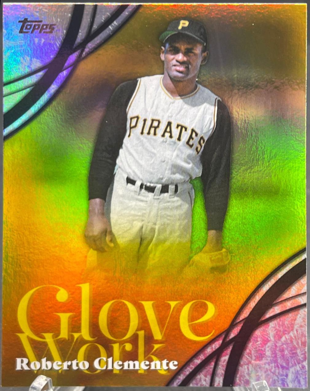 2026 Topps Series 2 Glove Work Roberto Clemente #GW-4 card